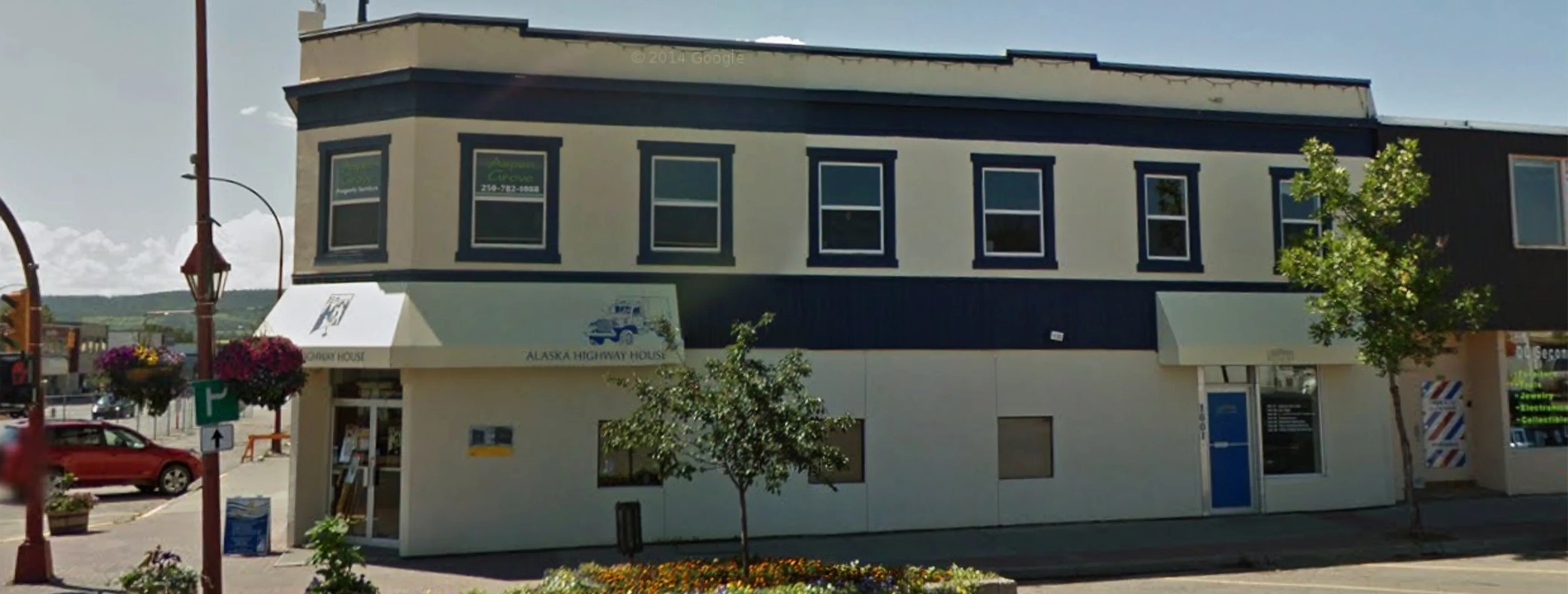 Exterior view of Dawson Creek Mosque Dawson Creek building